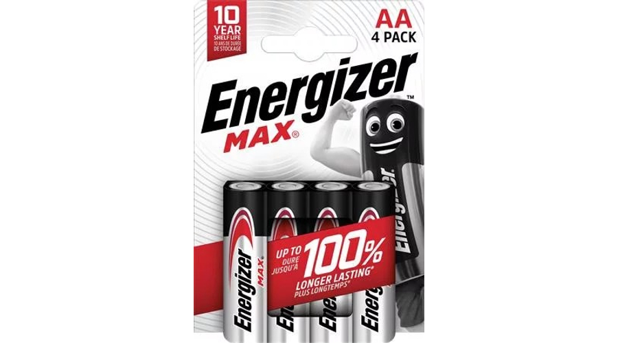Energizer MAX AA Tartós Ceruza elem LR6 B4