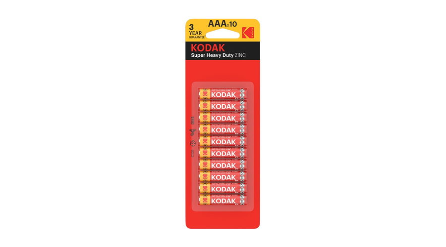 Kodak Extra Zinc Féltartós Mikro Elem AAA (1,5V) B10