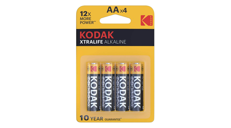 Kodak Xtralife Alkáli Tartós Ceruza Elem AA LR6 (1,5V) B4