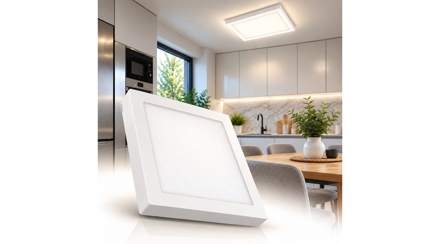 LED Panel Négyzet - Felszerelhető P-series 24W 4000K (2640 lumen)