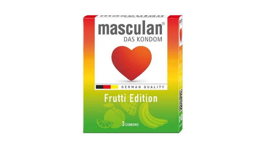 Masculan óvszer 3 db-os Frutti Edition