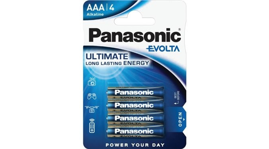 Panasonic Evolta Mikro elem AAA LR03 B4
