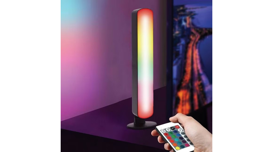 RGB éjszakai fény távirányítóval, asztali lámpa gamer RGB Távirányító