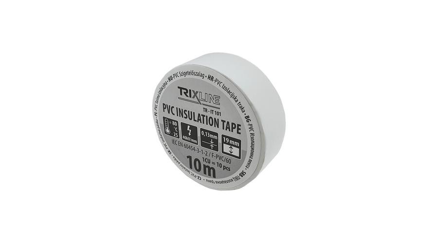 TR-IT 101 PVC szigetelőszalag 10m- fehér