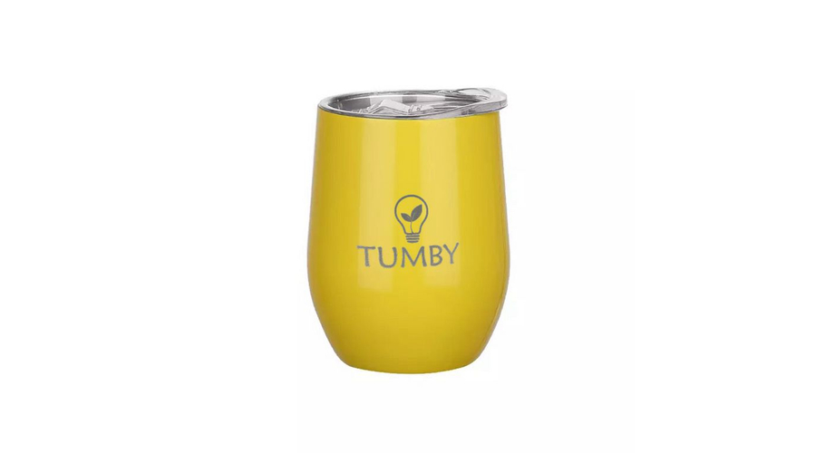 Tumby termosz pohár citromsárga 350ml