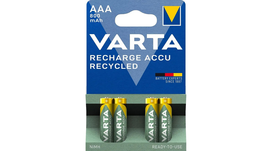VARTA akkumulátor R2U mikro AAA longlife HR03 800mAh B4