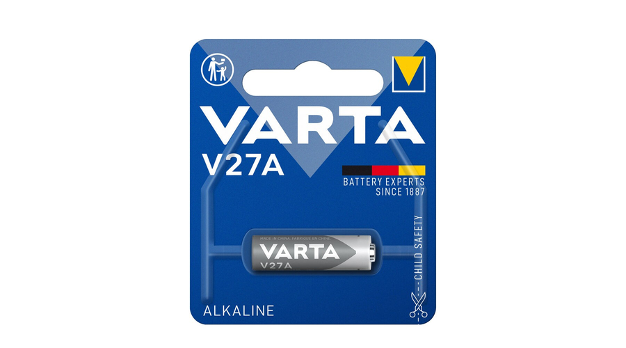 Varta Alkáli elem 12V V27A / MN27 B1
