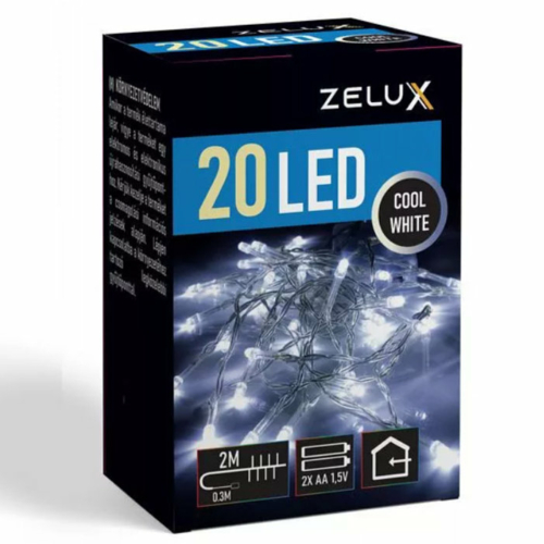 Zelux 20 Led Karácsonyi Világítás CW
